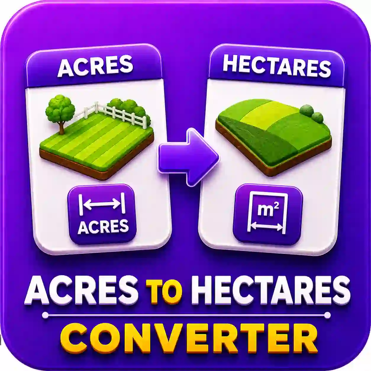 Acres to Hectares