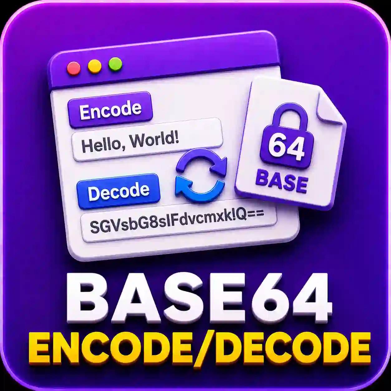 Base64 Encode/Decode