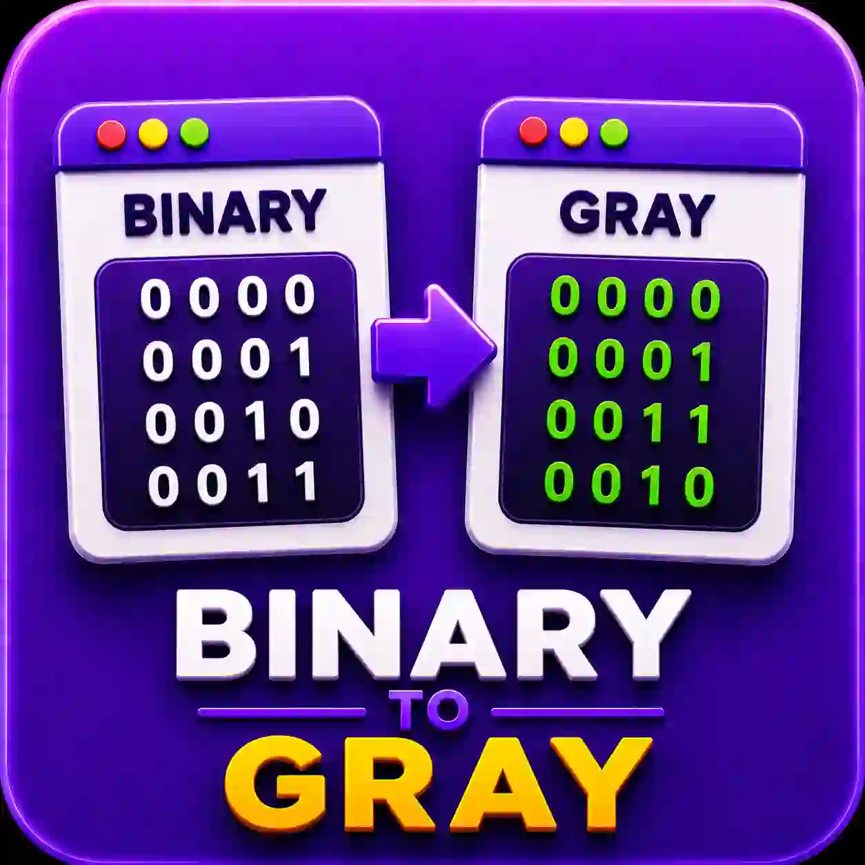 Binary to Gray