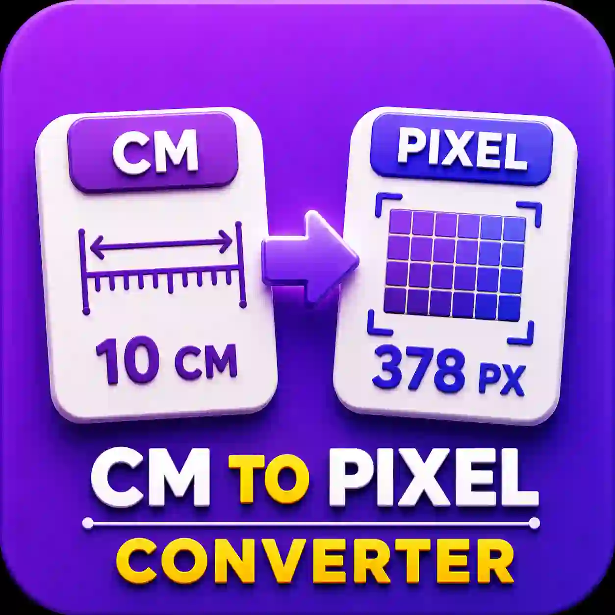 CM to Pixel Converter