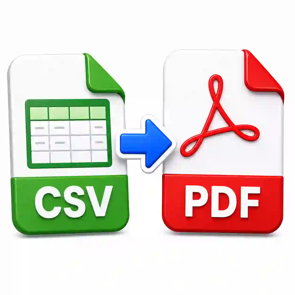 CSV to PDF