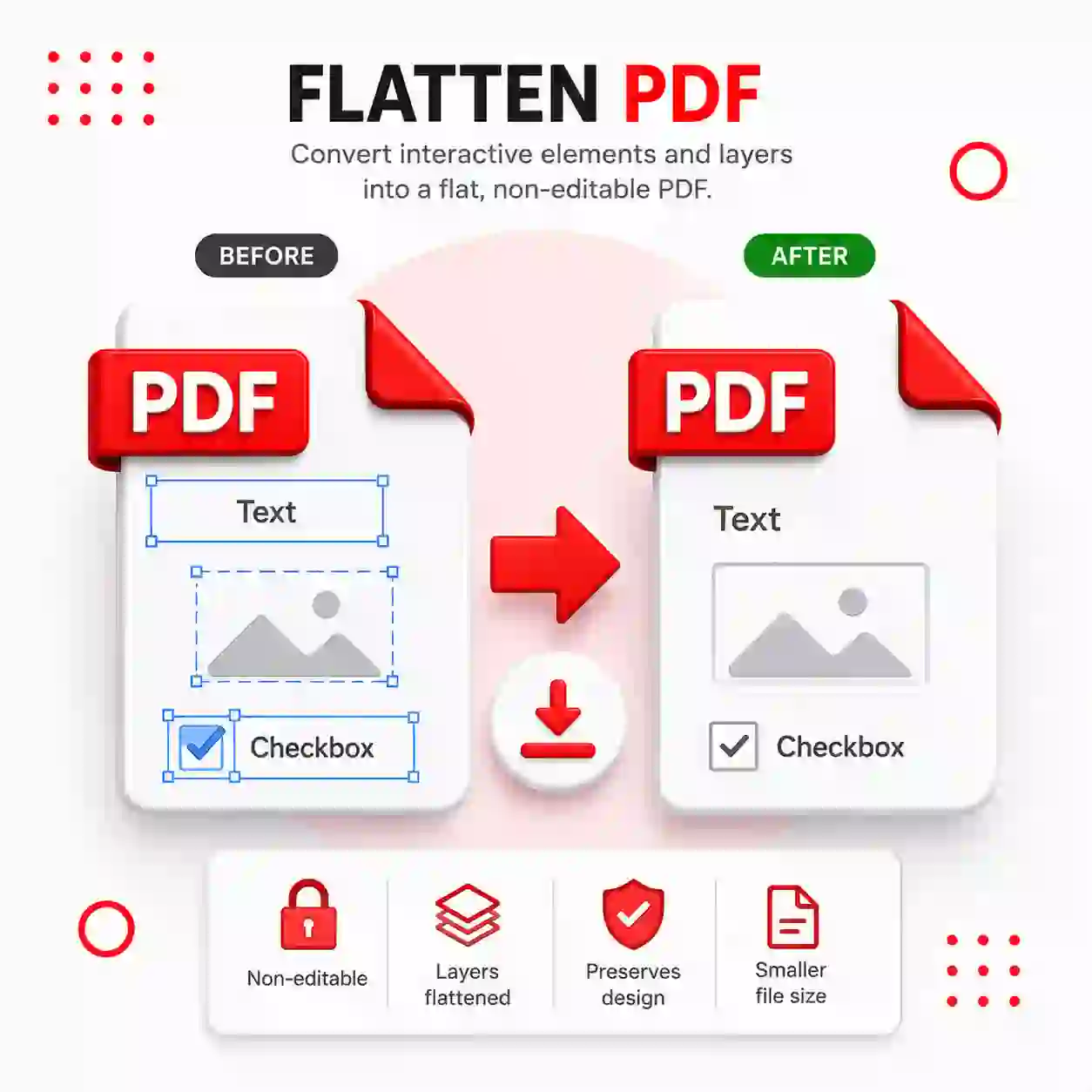 Flatten PDF