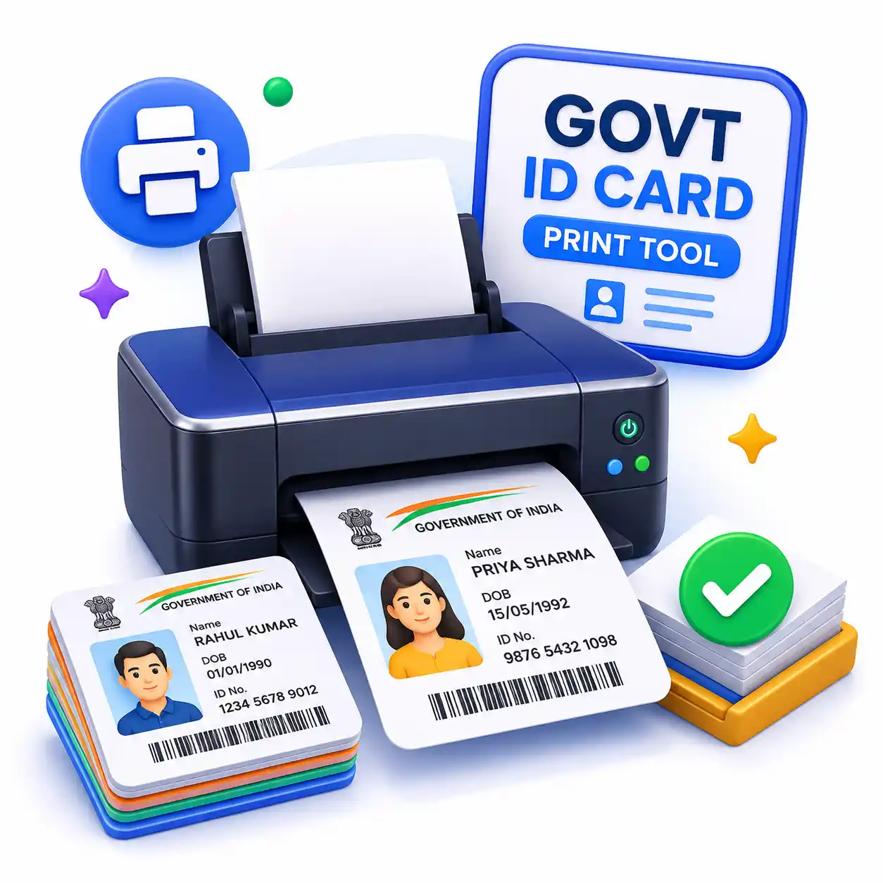Govt. ID Card Printer
