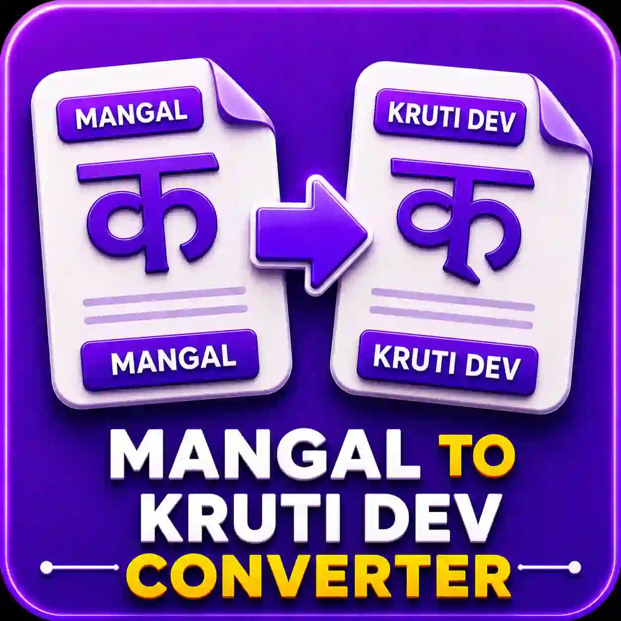 Mangal to Kruti Dev Converter