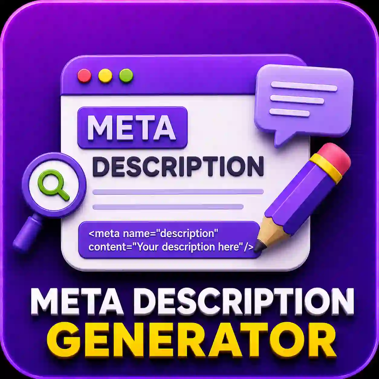 Meta Description Generator