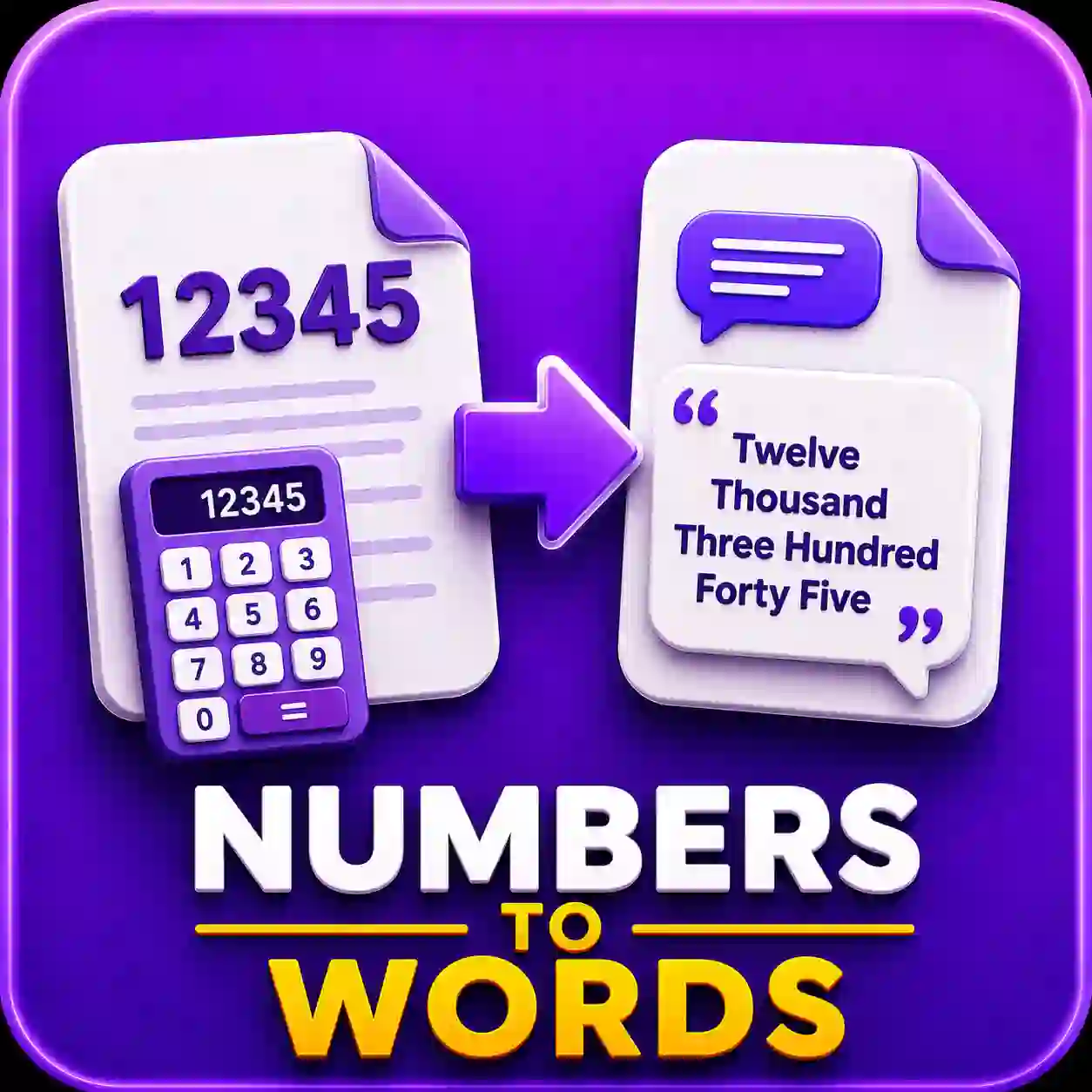 Numbers to Words