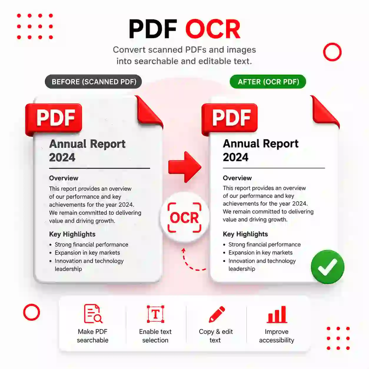 PDF to OCR
