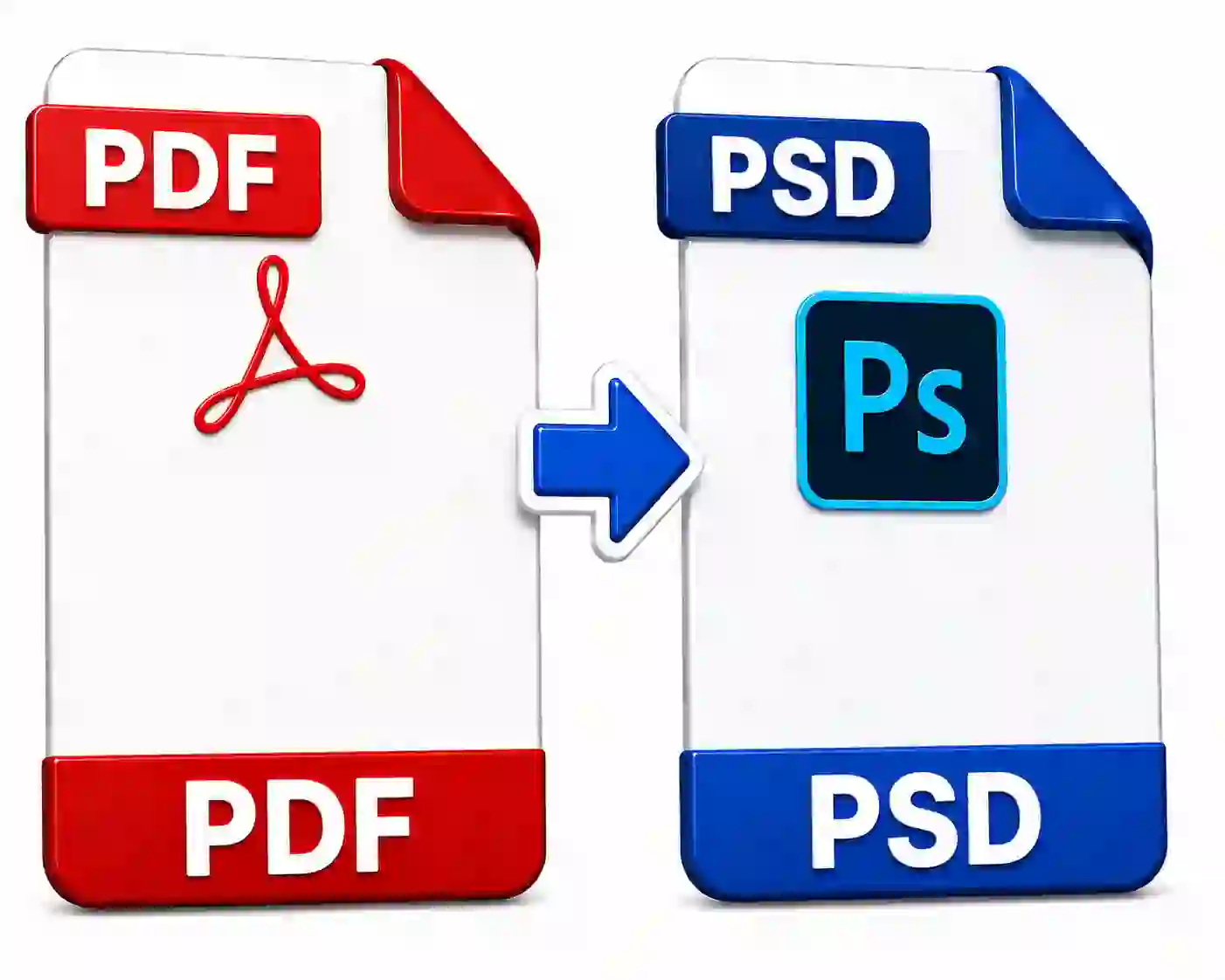 PDF to PSD