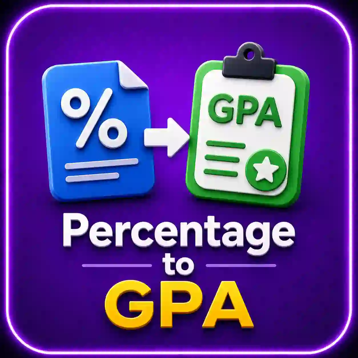 Percentage to GPA
