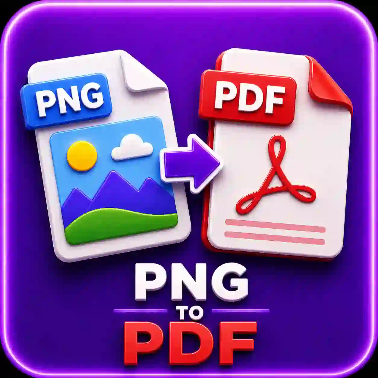PNG to PDF