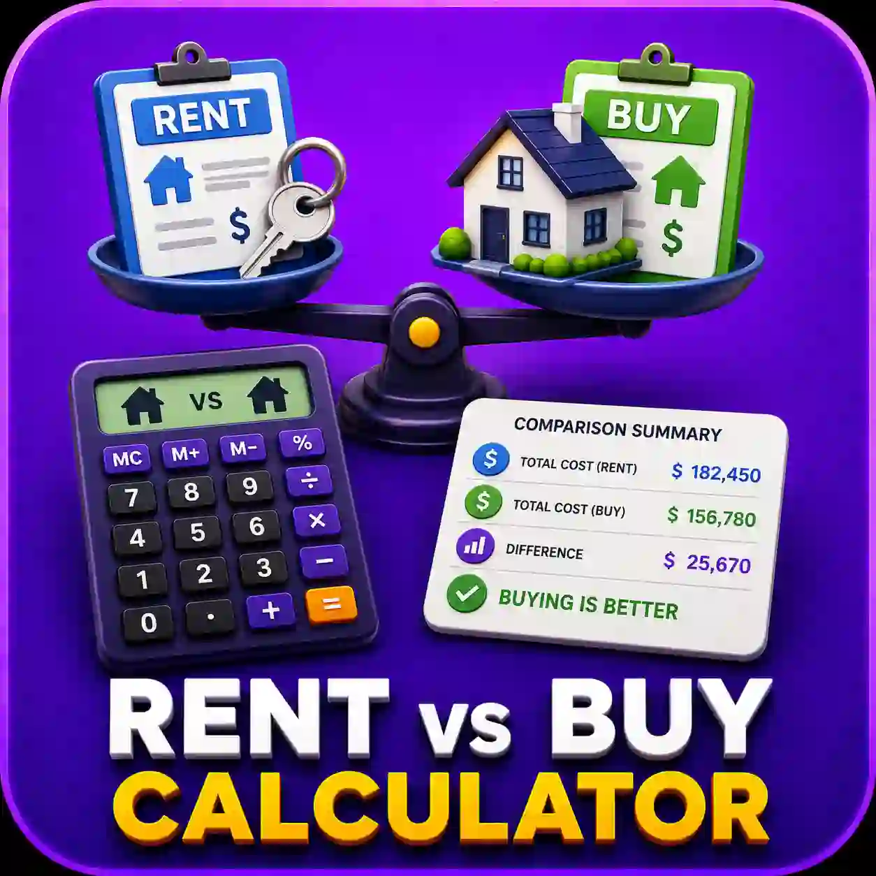 Rent vs Buy Calculator