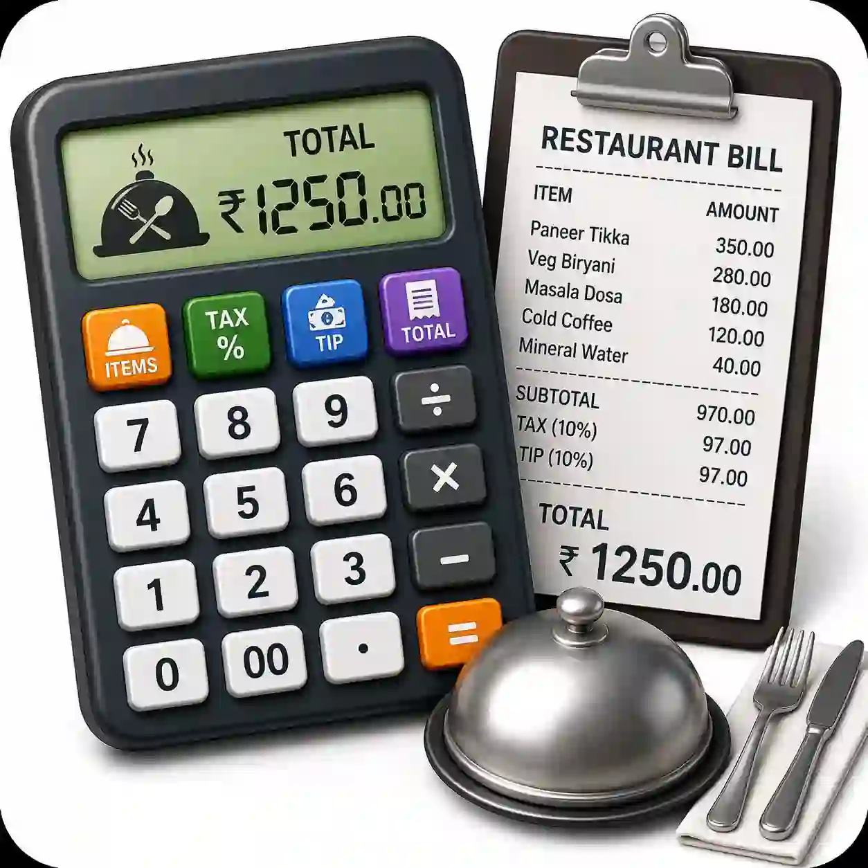 Restaurant Bill Calculator