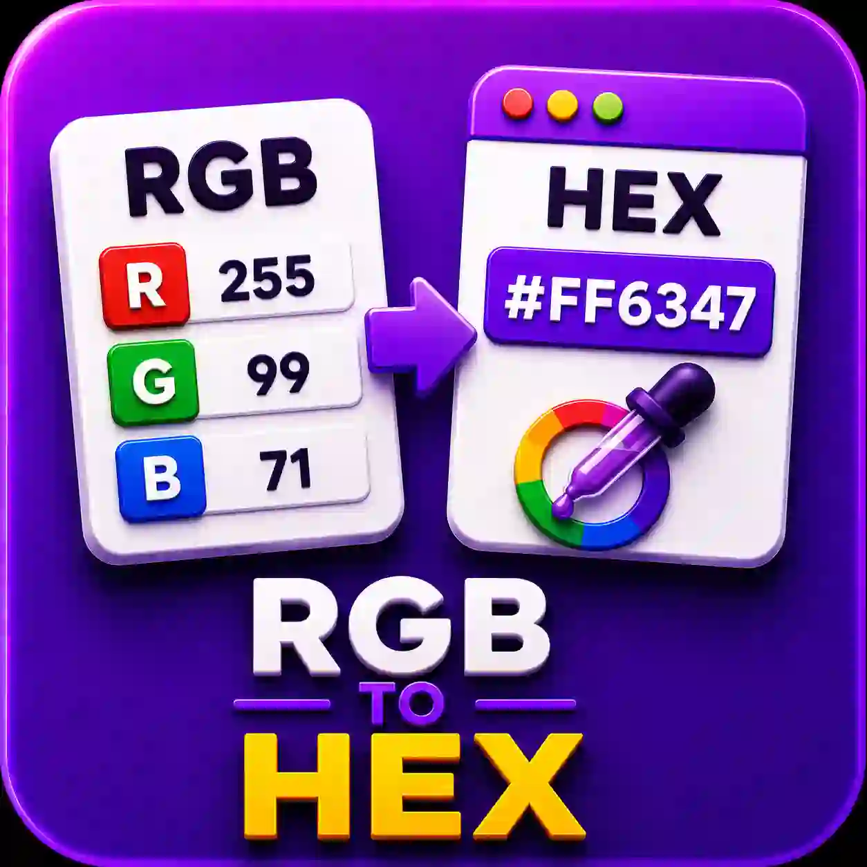 RGB to HEX