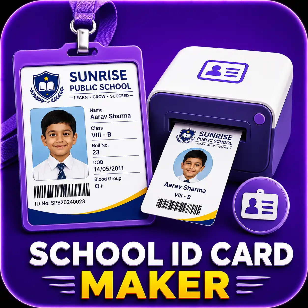 School ID Card Generator