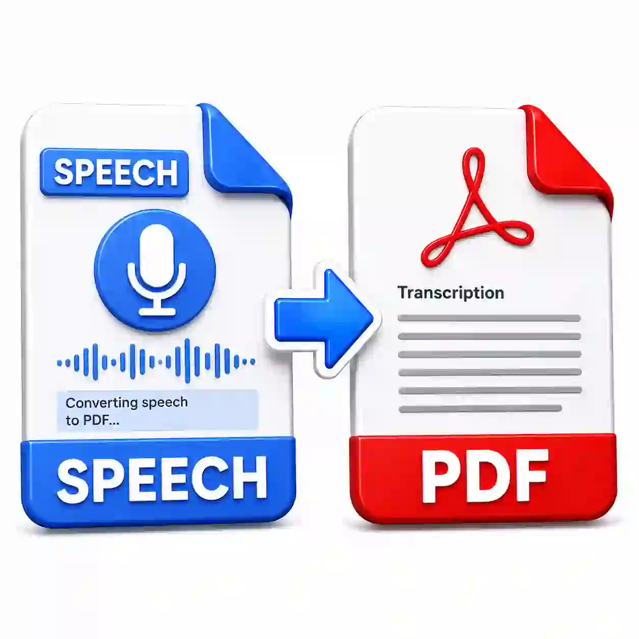 SPEECH to PDF