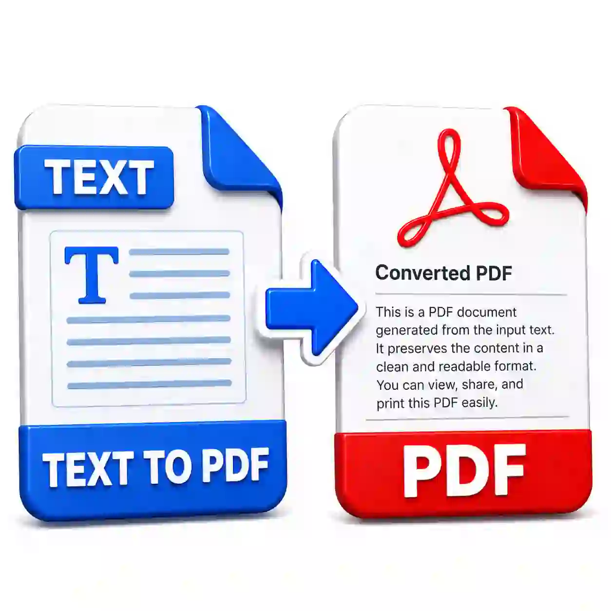 TEXT to PDF