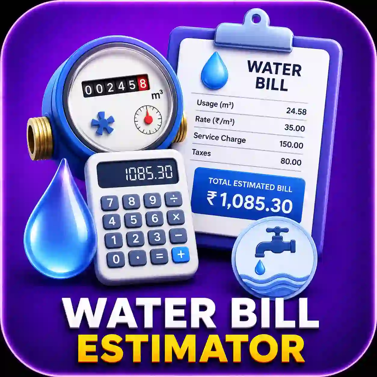 Water Bill Estimator