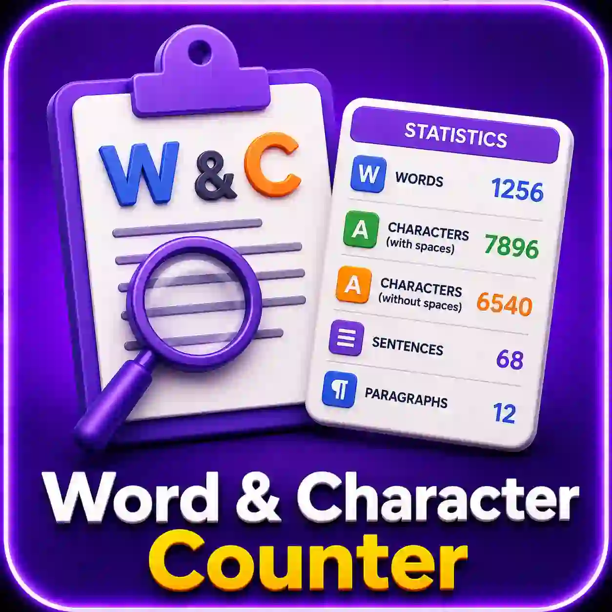 Word & Character Counter